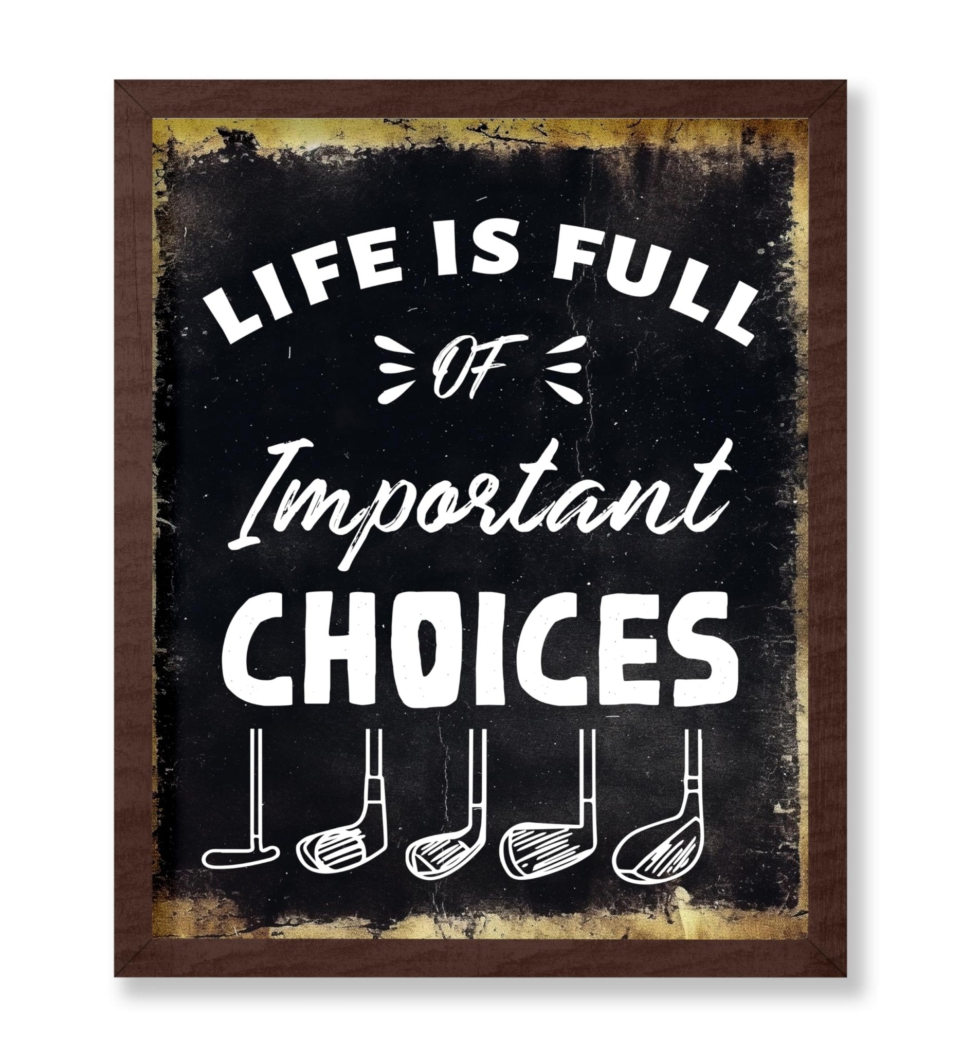 Full of Important Choices