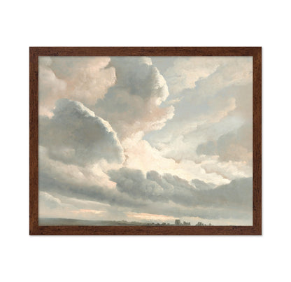 Study of Clouds with a Sunset