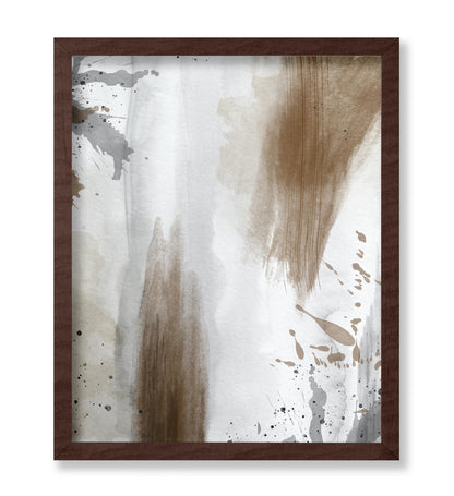 Brown Brush Stroke