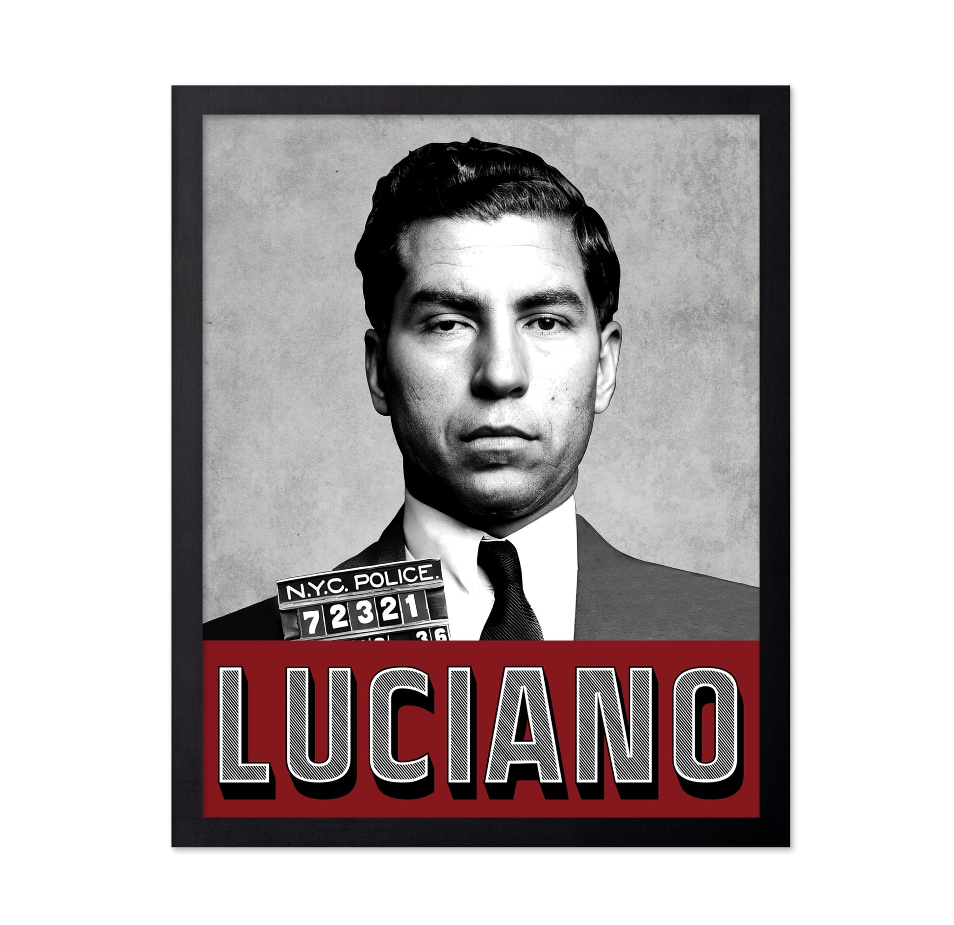 Lucky Luciano Portrait