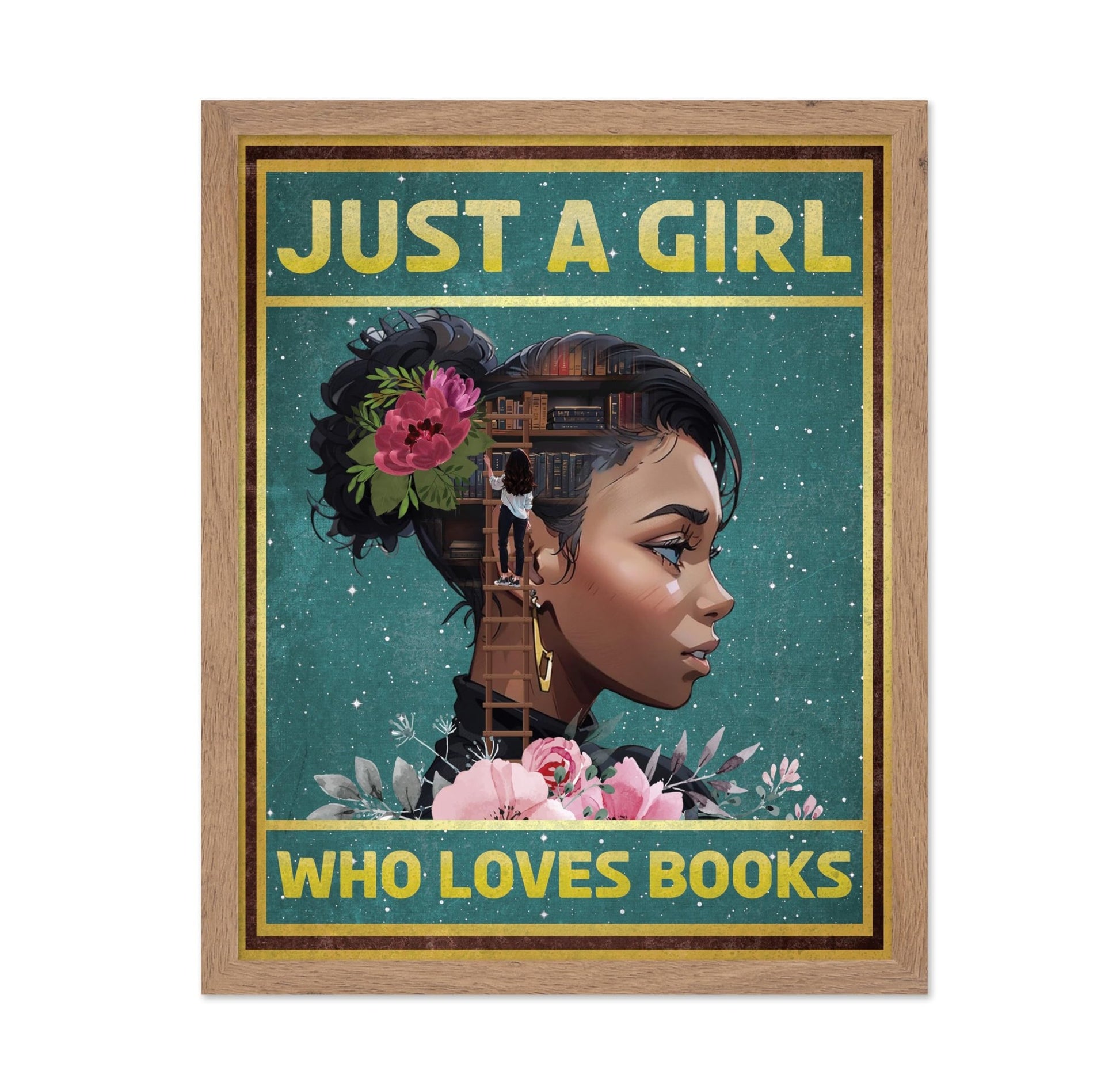 Girl Who Loves Books No1