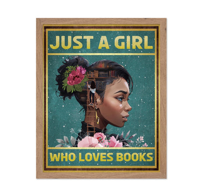 Girl Who Loves Books No1