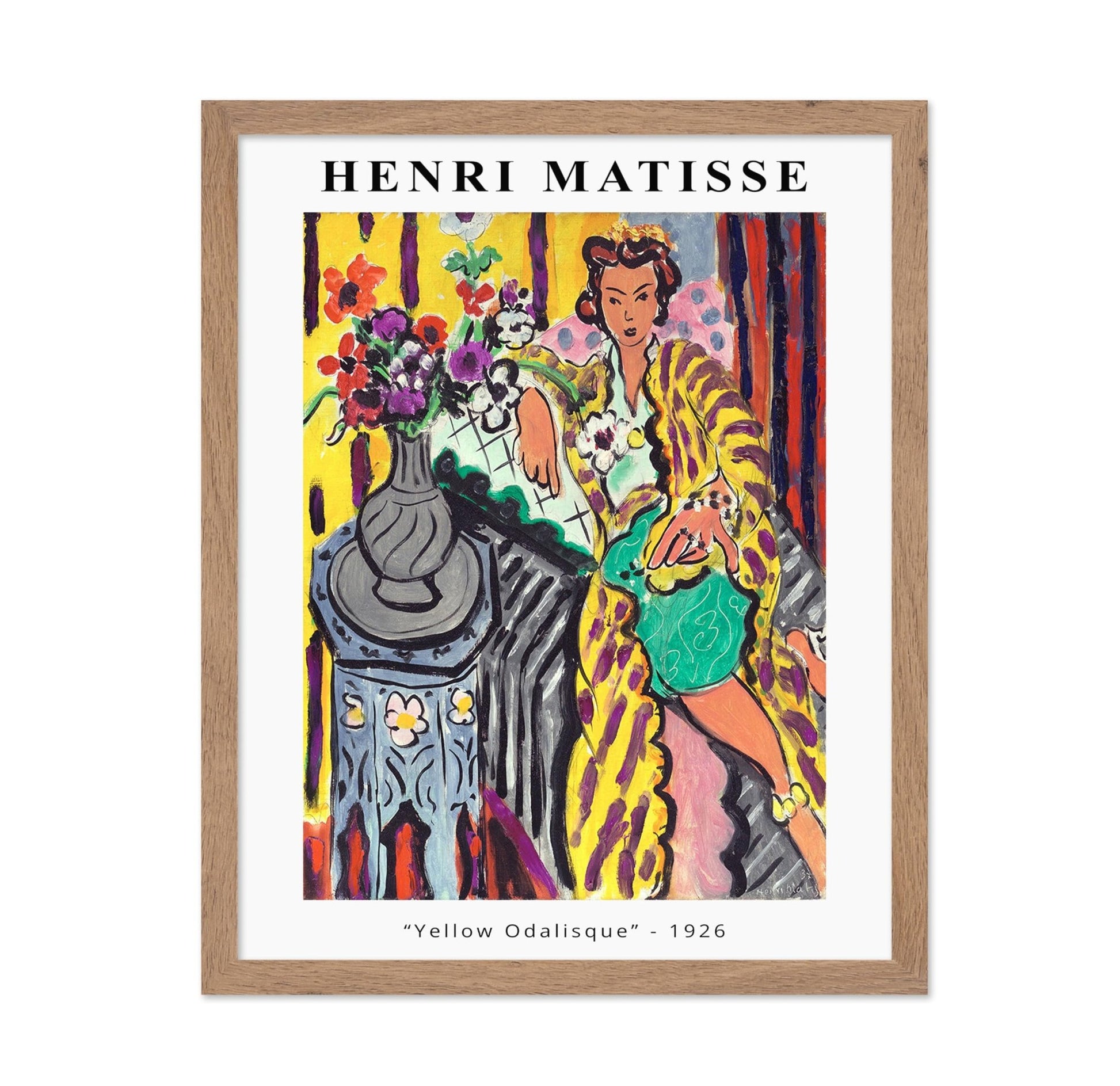 Henri Matisse - Yellow Odalisque
