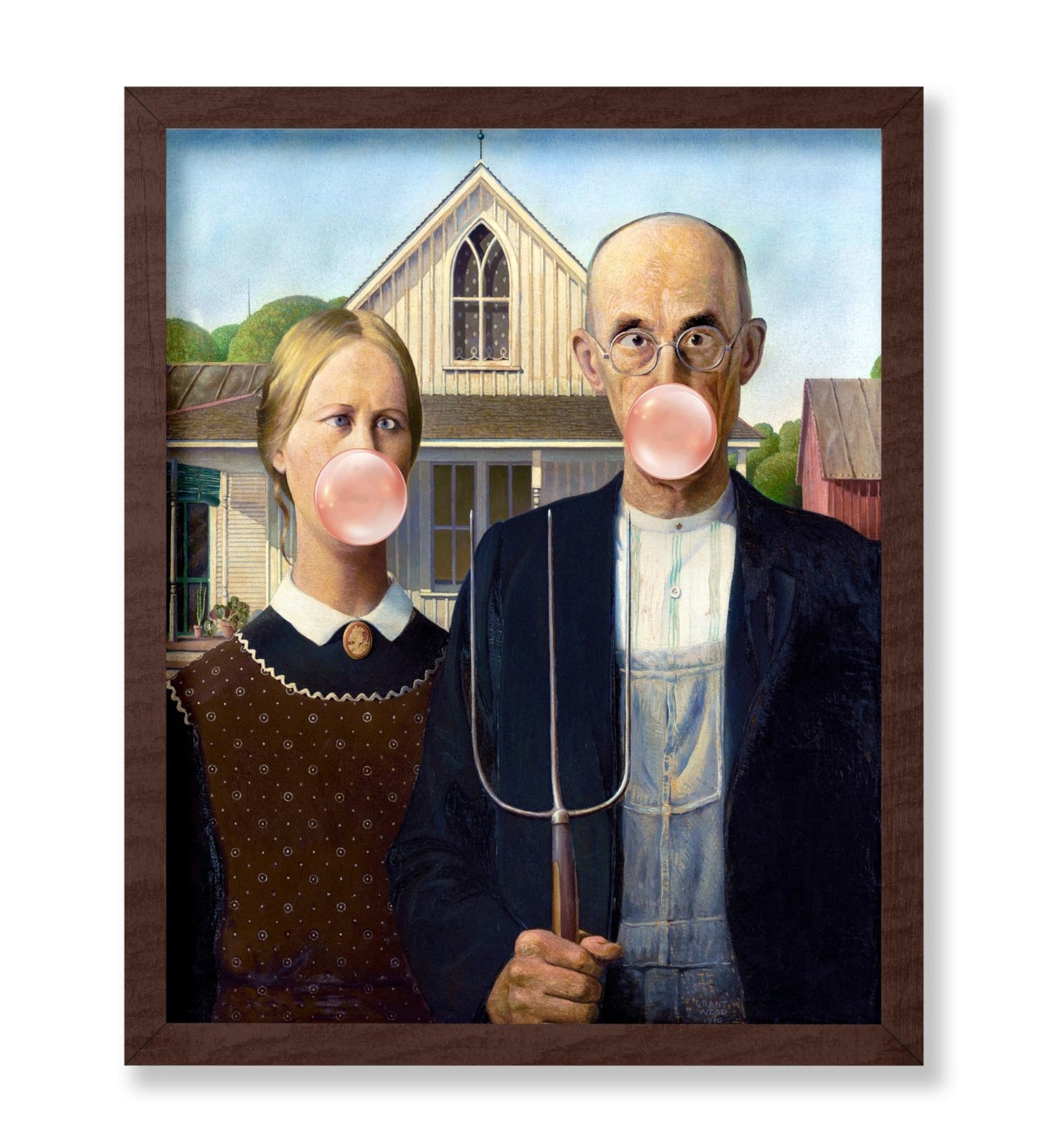 Altered American Gothic