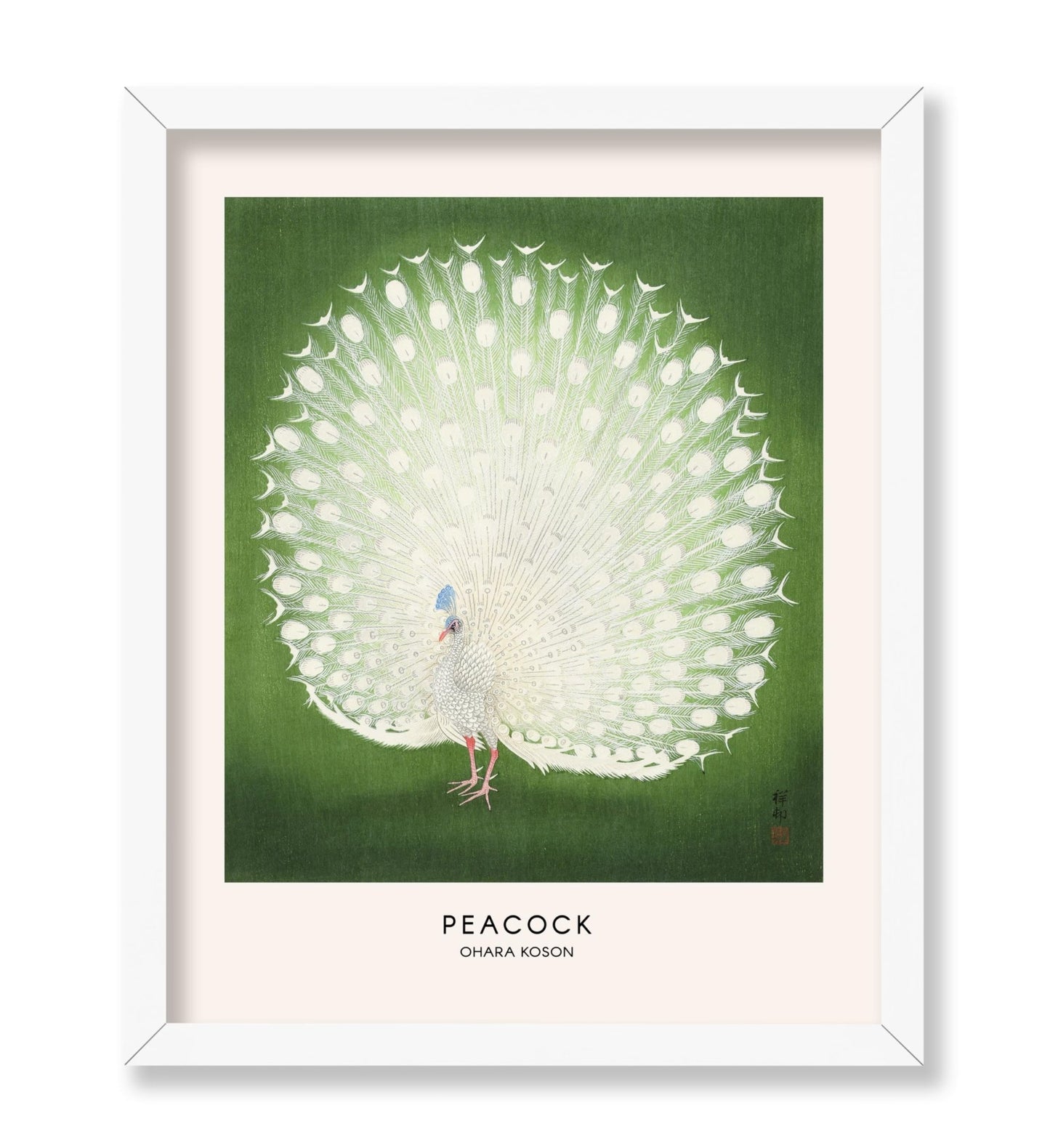 Ohara Koson - Peacock No1