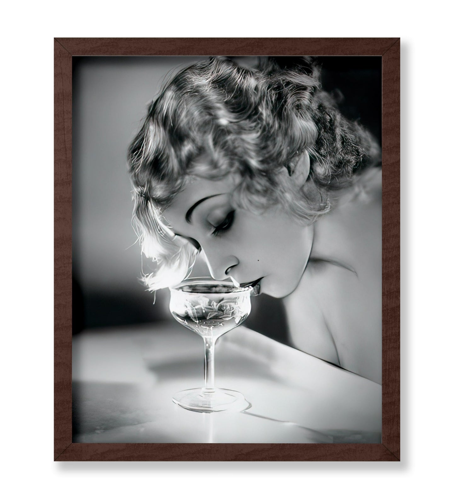 Woman Drinking Champagne No2