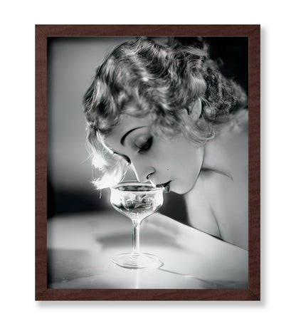 Woman Drinking Champagne No2