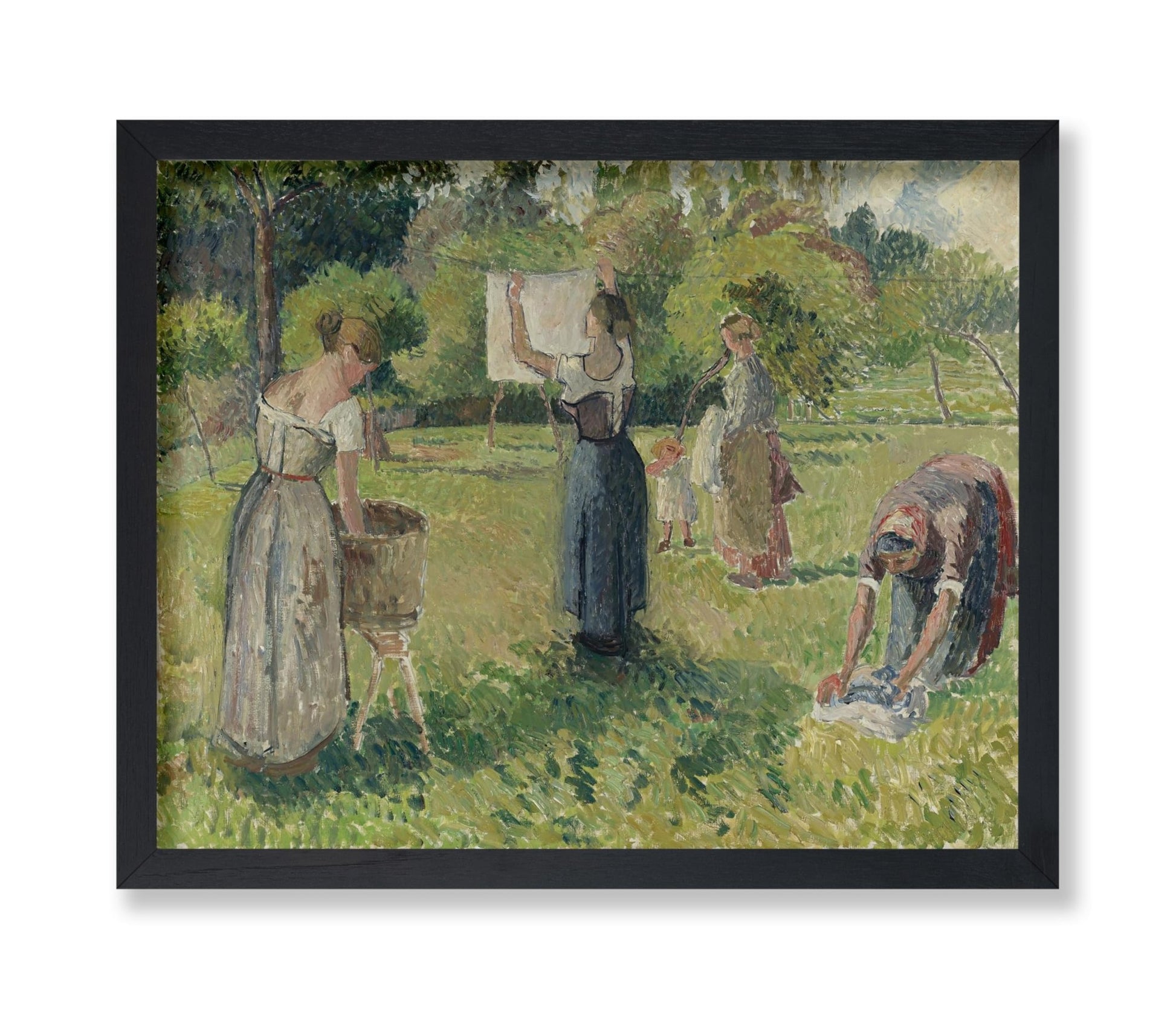 Camille Pissarro - Les Laveuses a Eragny