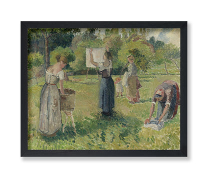 Camille Pissarro - Les Laveuses a Eragny
