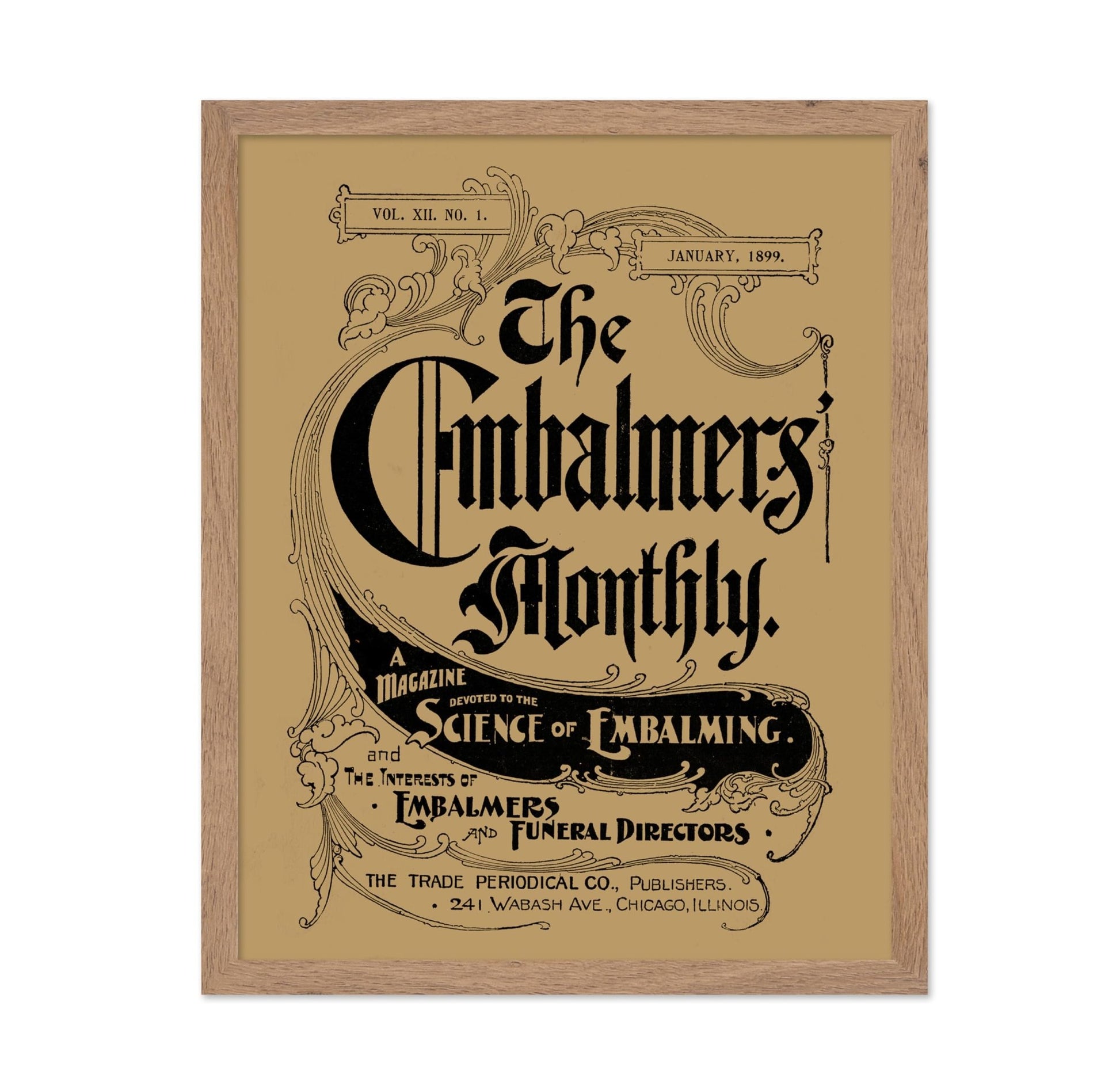 The Embalmers Monthly