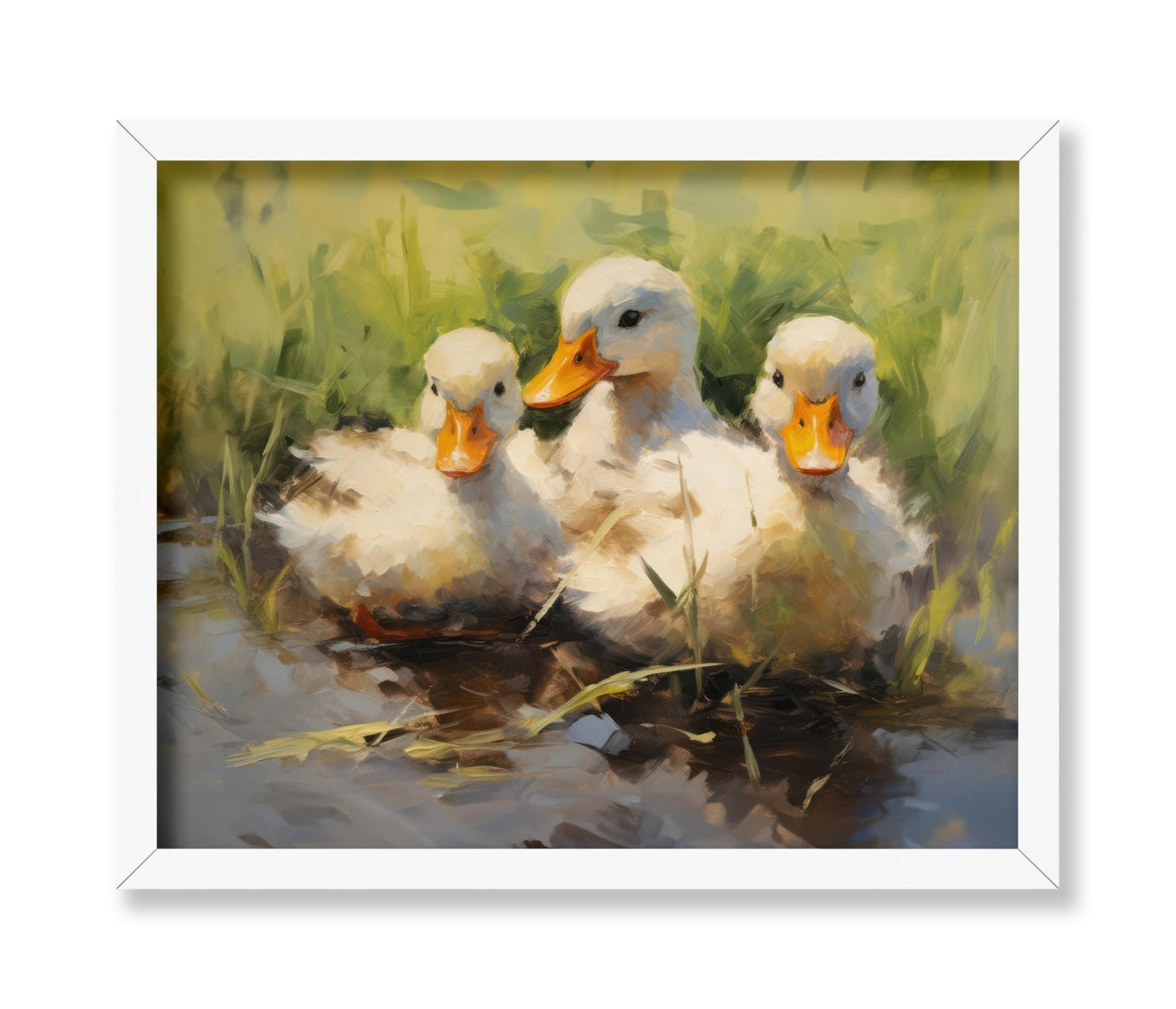 Ducklings Painting