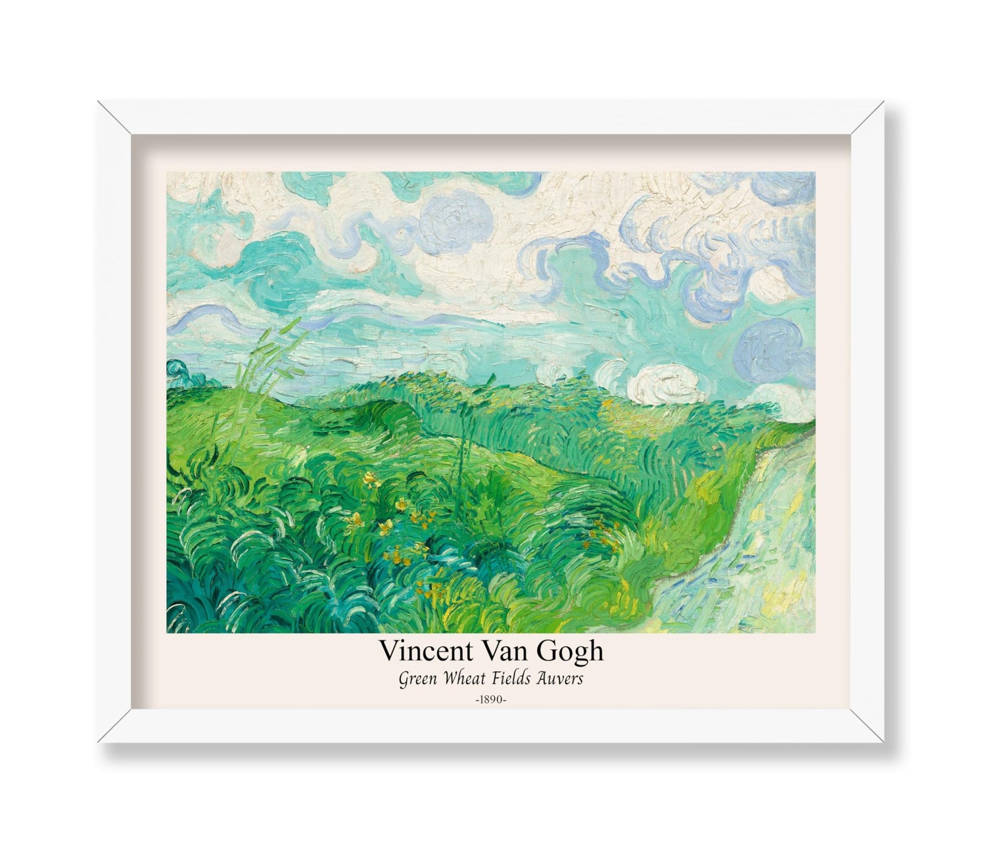 Van Gogh - Green Wheat Fields Auvers No1