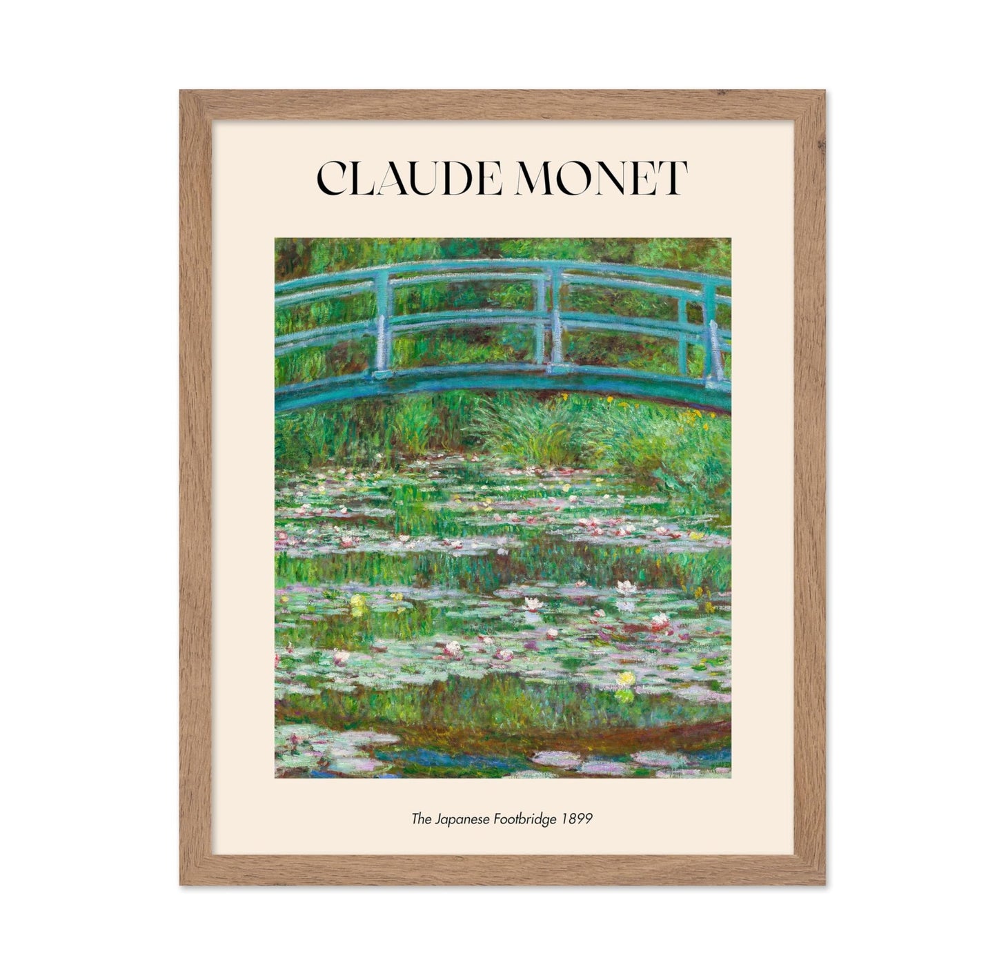 Claude Monet - The Japanese Footbridge
