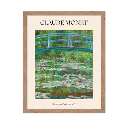 Claude Monet - The Japanese Footbridge