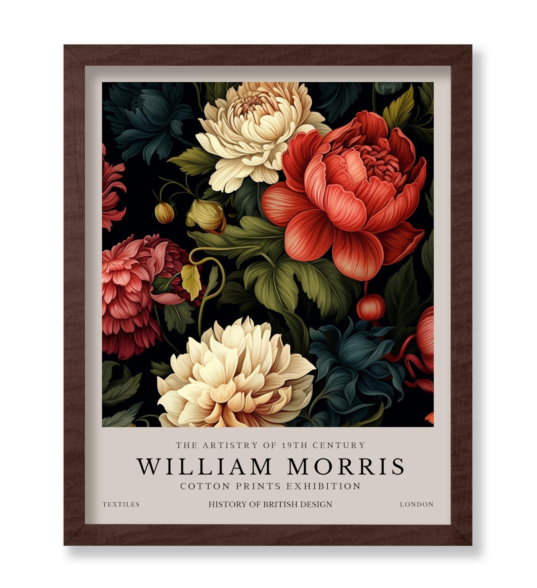 William Morris - Peonies No1