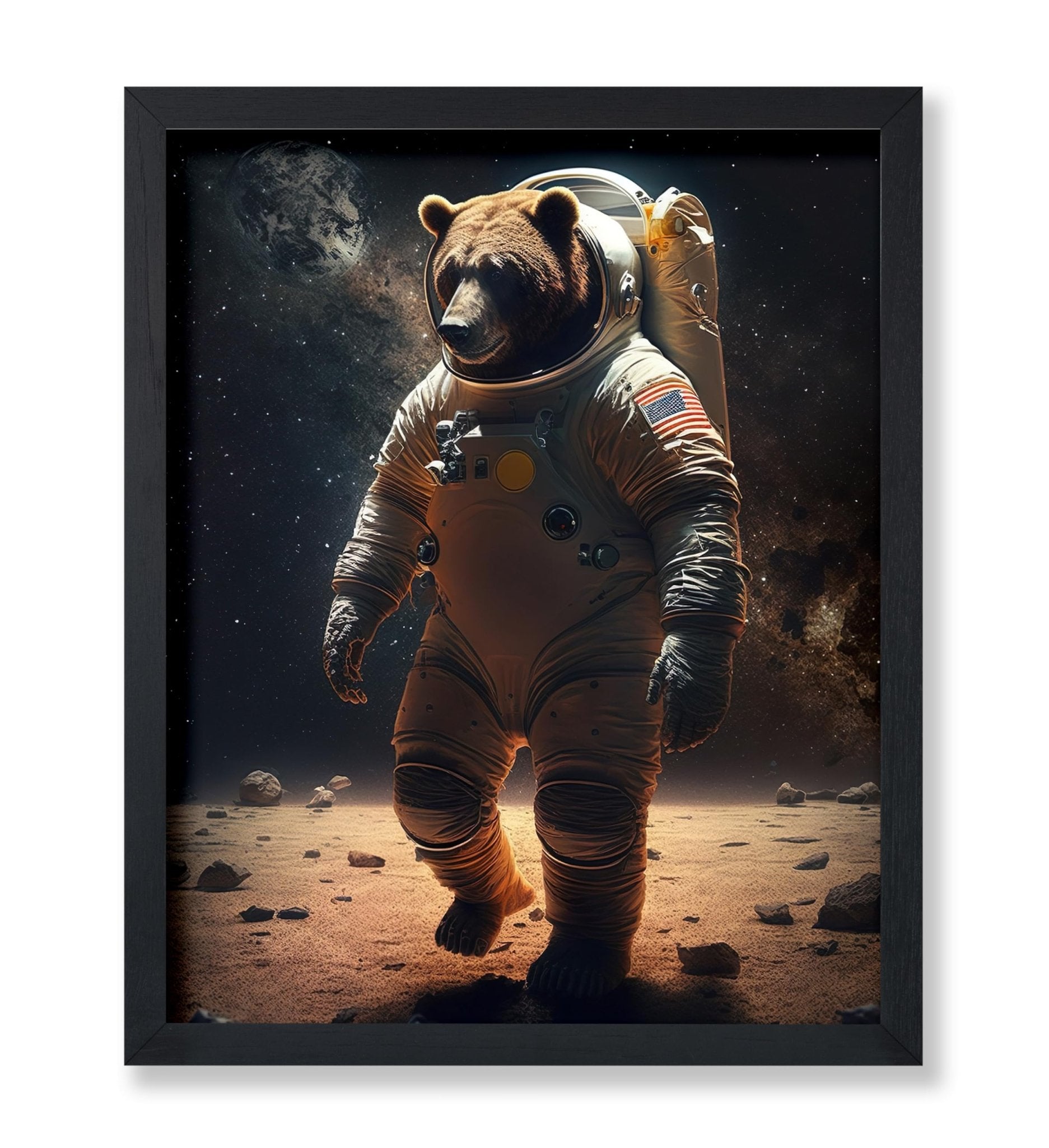 Grizzly Bear Astronaut