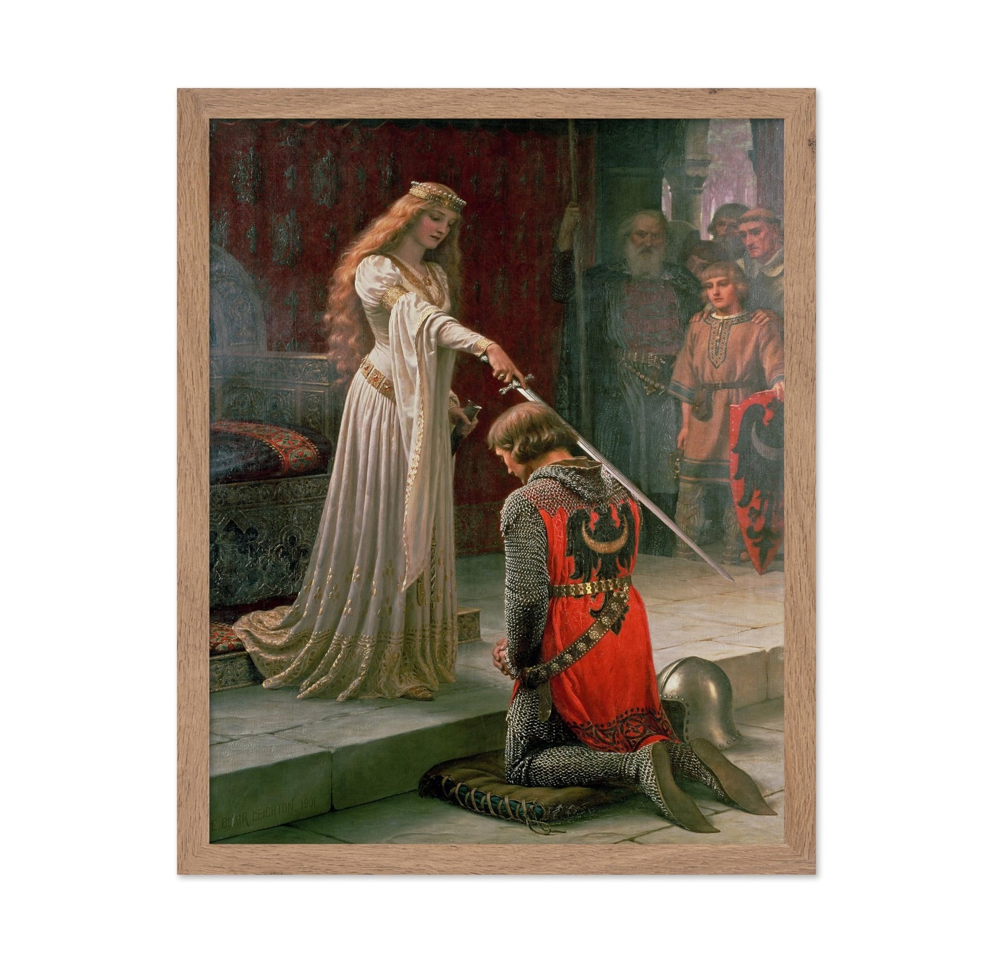 Edmund Leighton - The Accolade