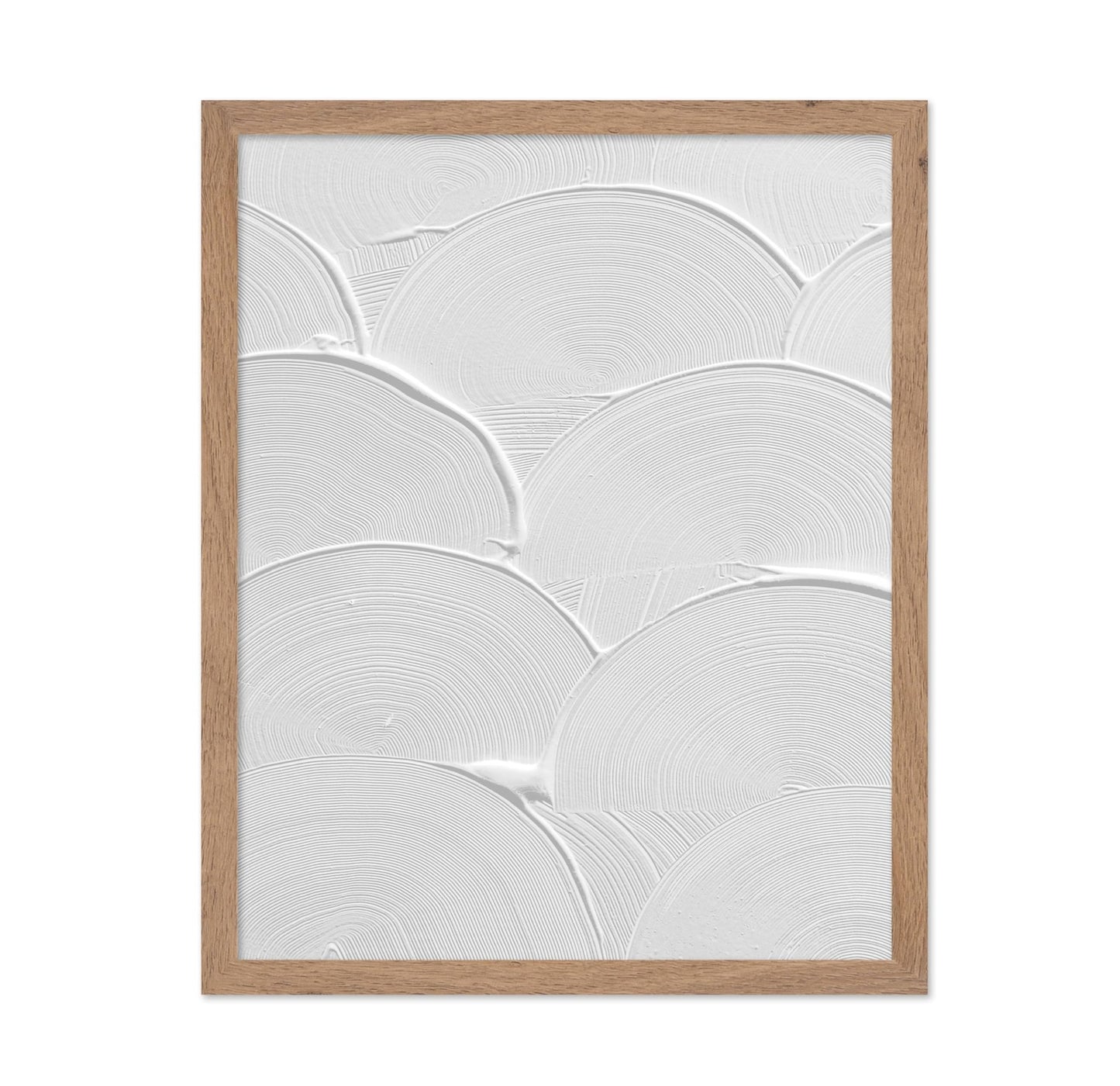 White Curve Brush Stroke