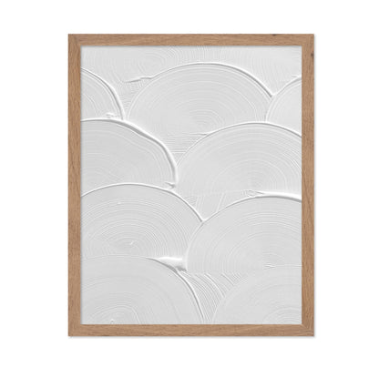 White Curve Brush Stroke