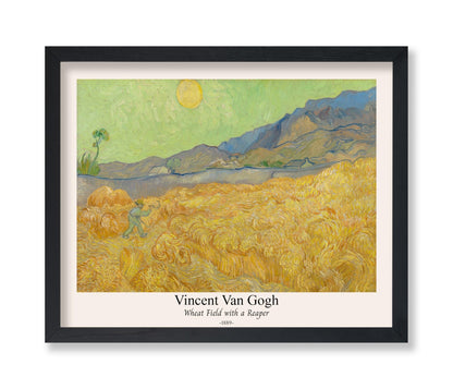 Van Gogh - Wheat Field with a Reaper No1