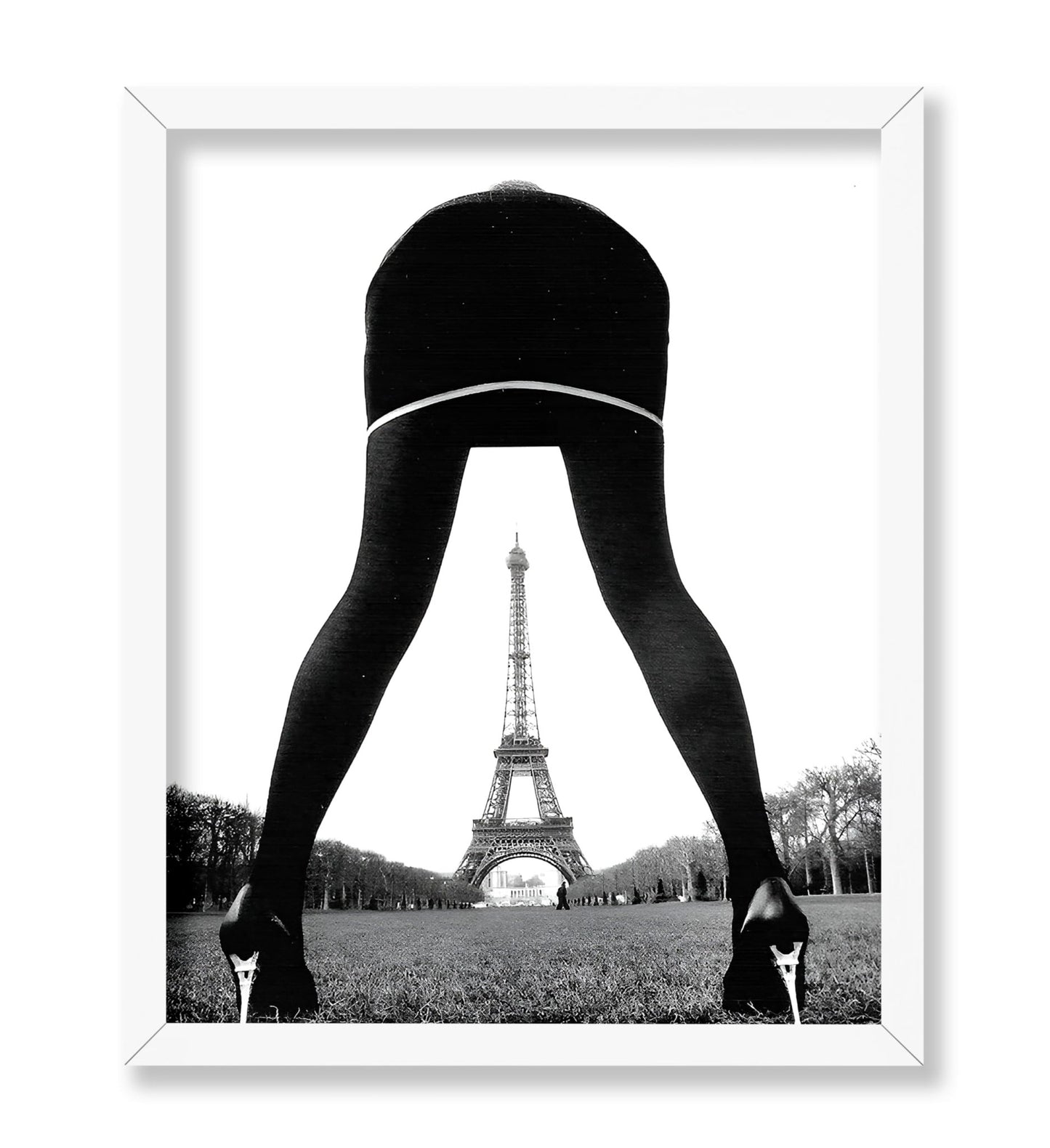 Eiffel Tower & Woman