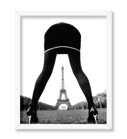 Eiffel Tower & Woman