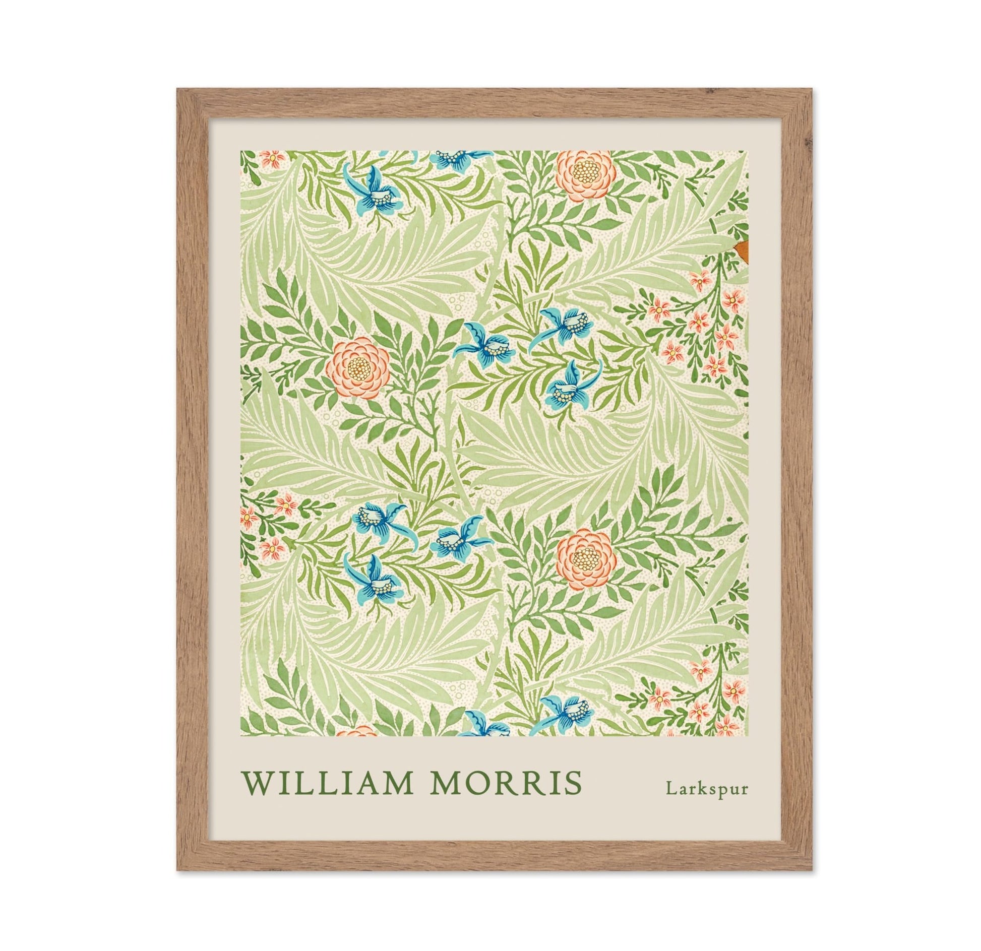 William Morris - Larkspur No10