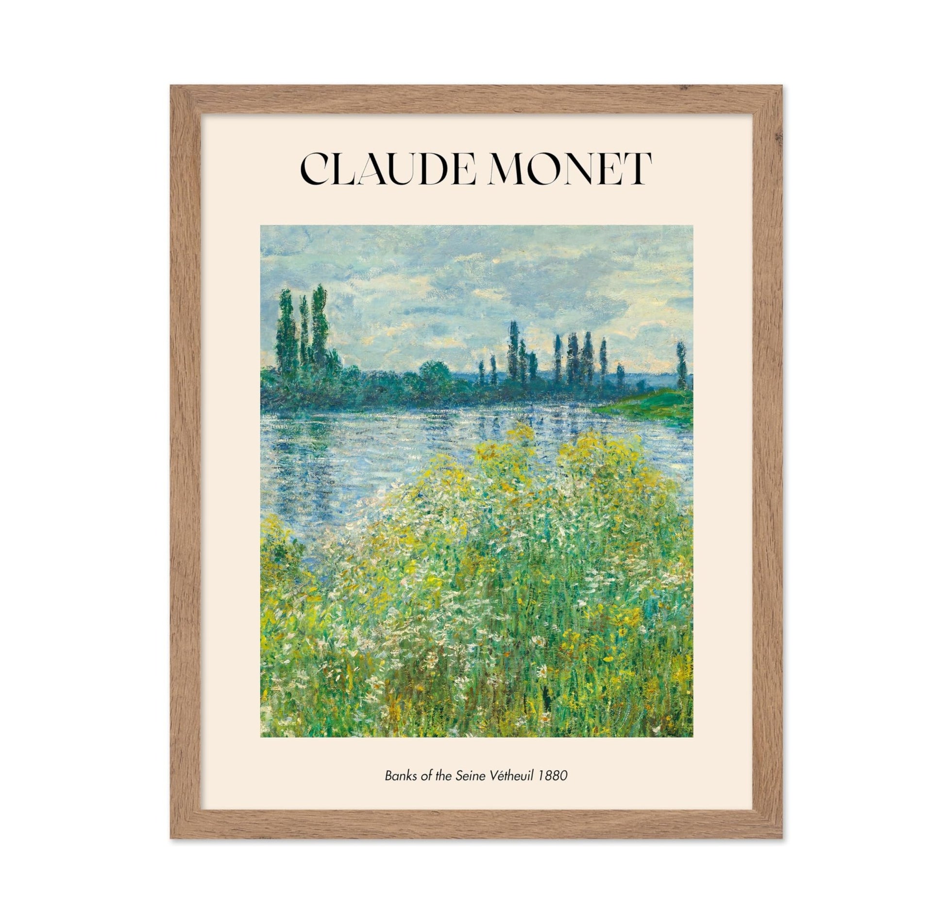 Claude Monet - Banks of the Seine, Vetheuil