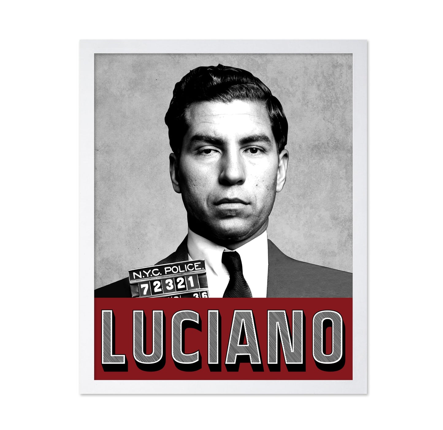 Lucky Luciano Portrait