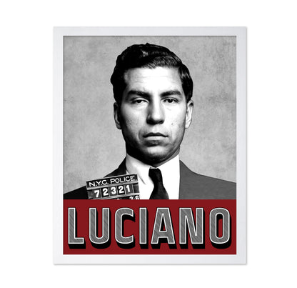 Lucky Luciano Portrait