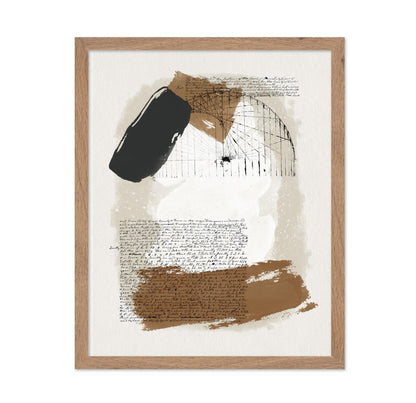 Abstract Written Message