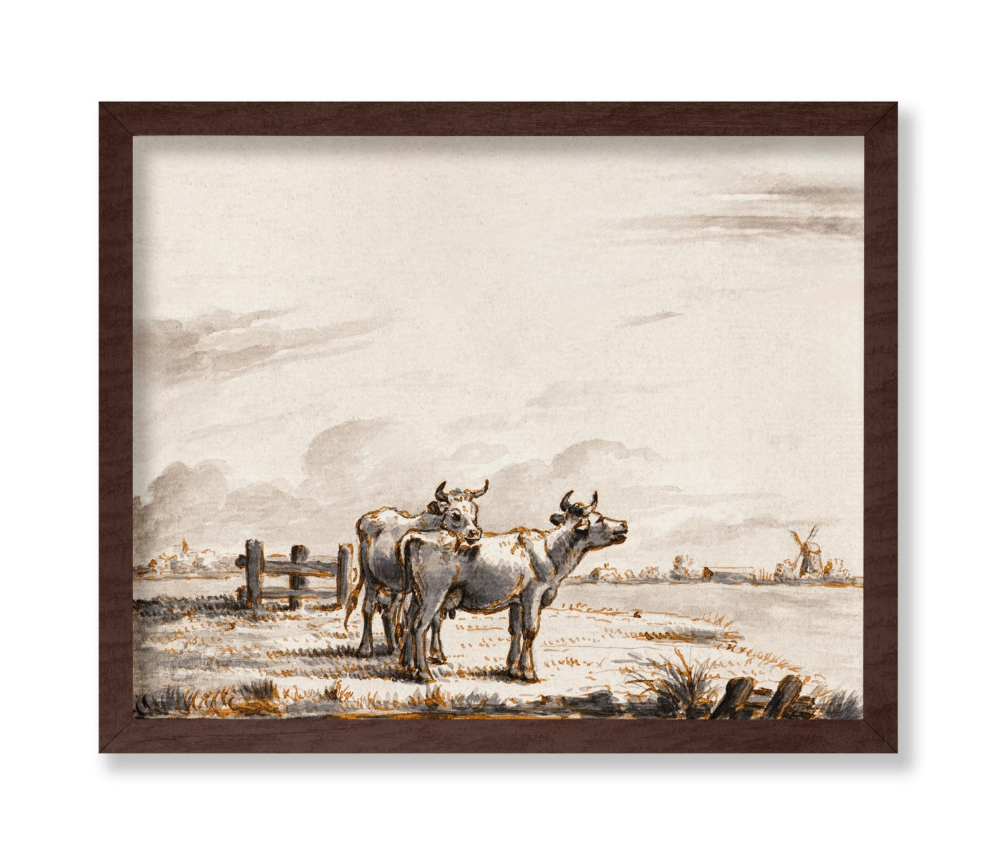 Two Cows in Pasture