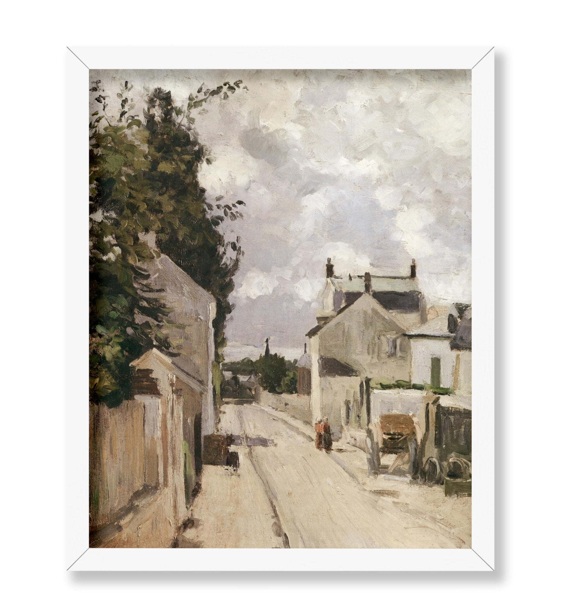 Camille Pissarro - Rue de l'Hermitage Pontoise