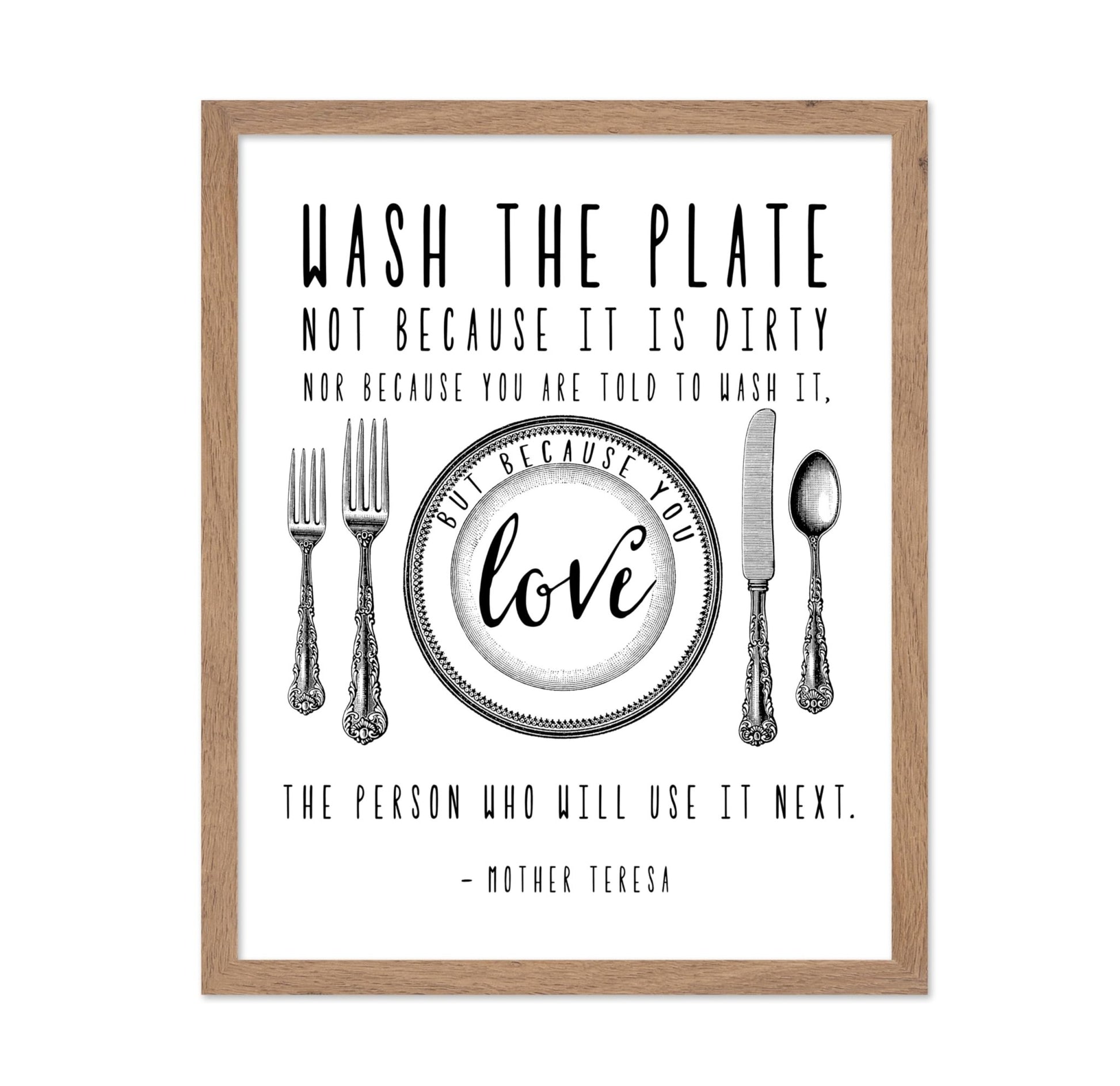 Wash The Plate No2