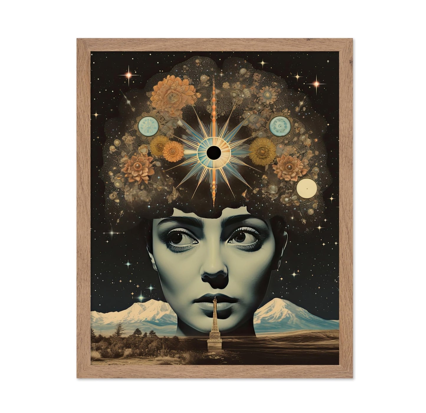 Psychedelic Woman Portrait No10