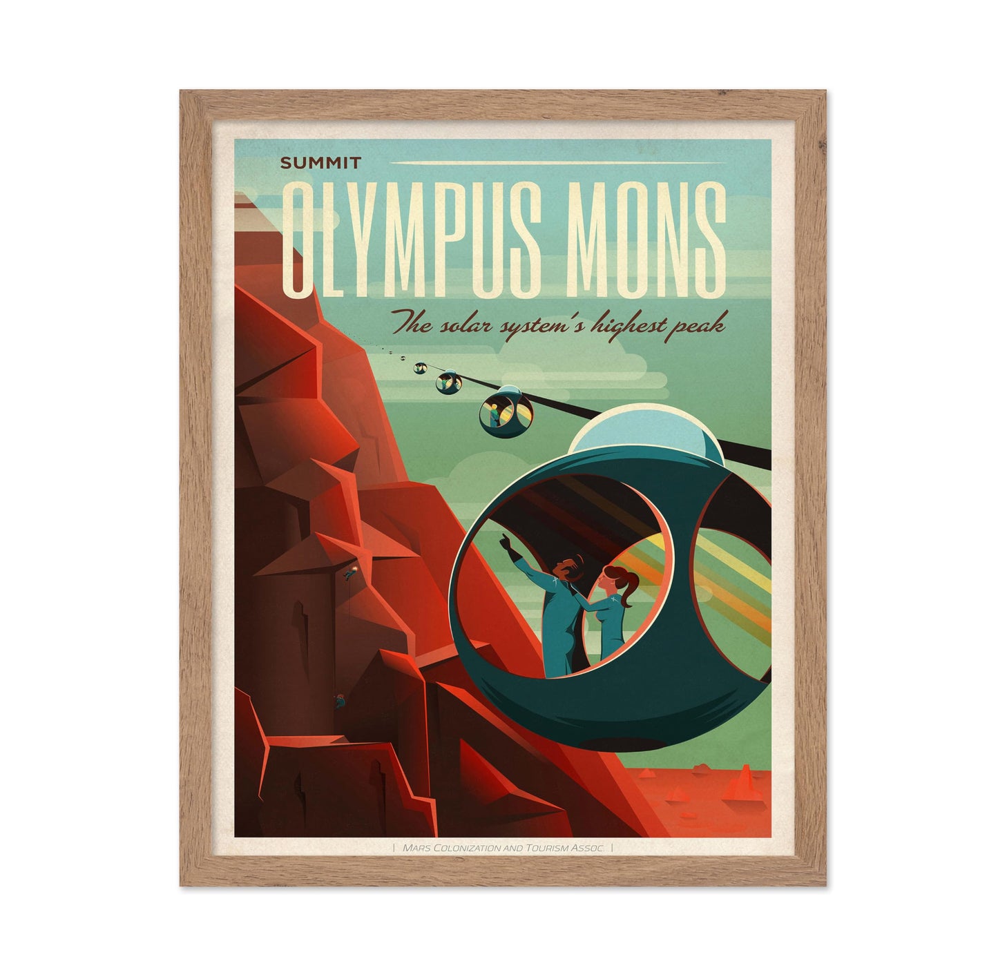 Summit Olympus Mons