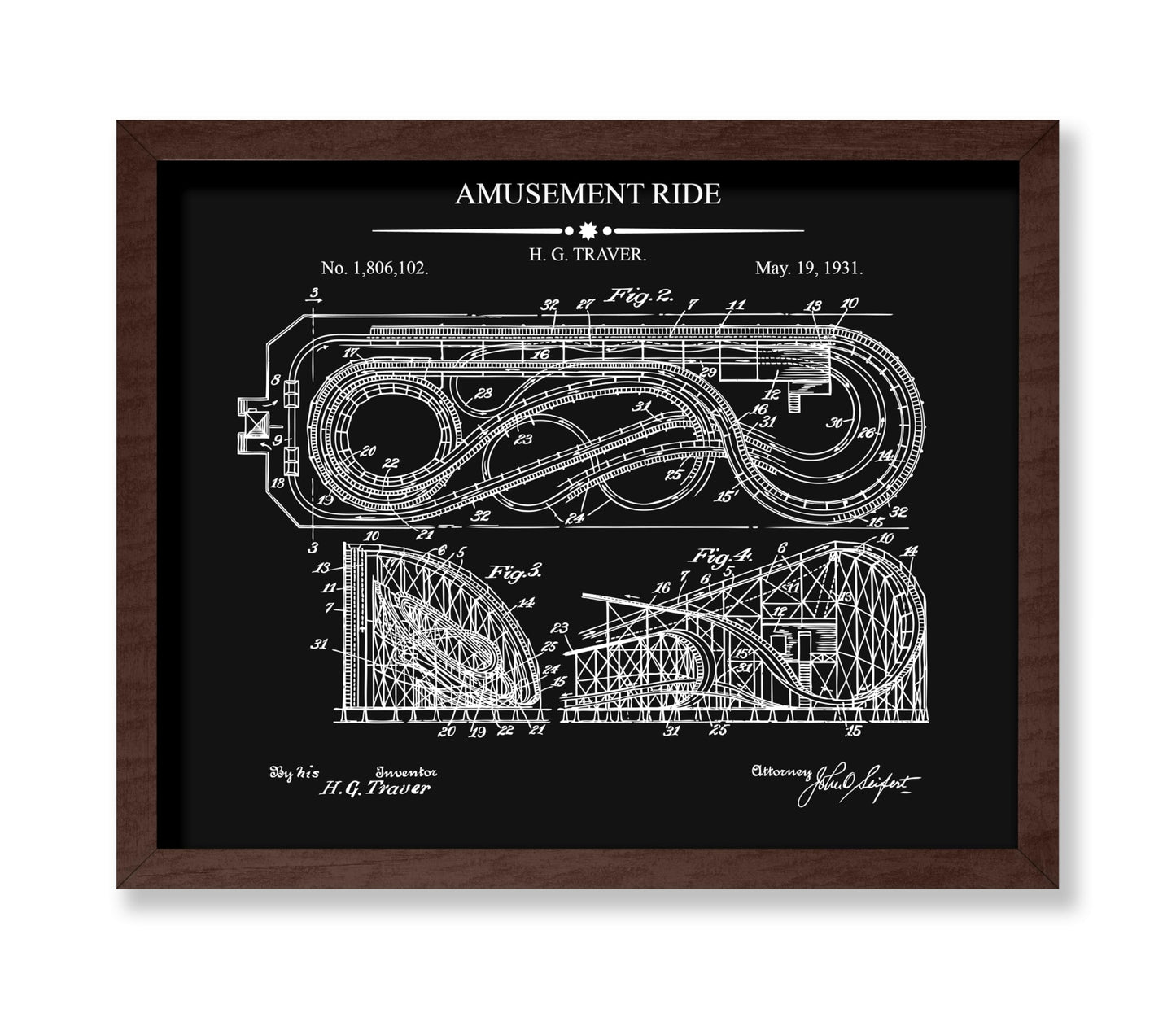 Roller Coaster Blueprint No3
