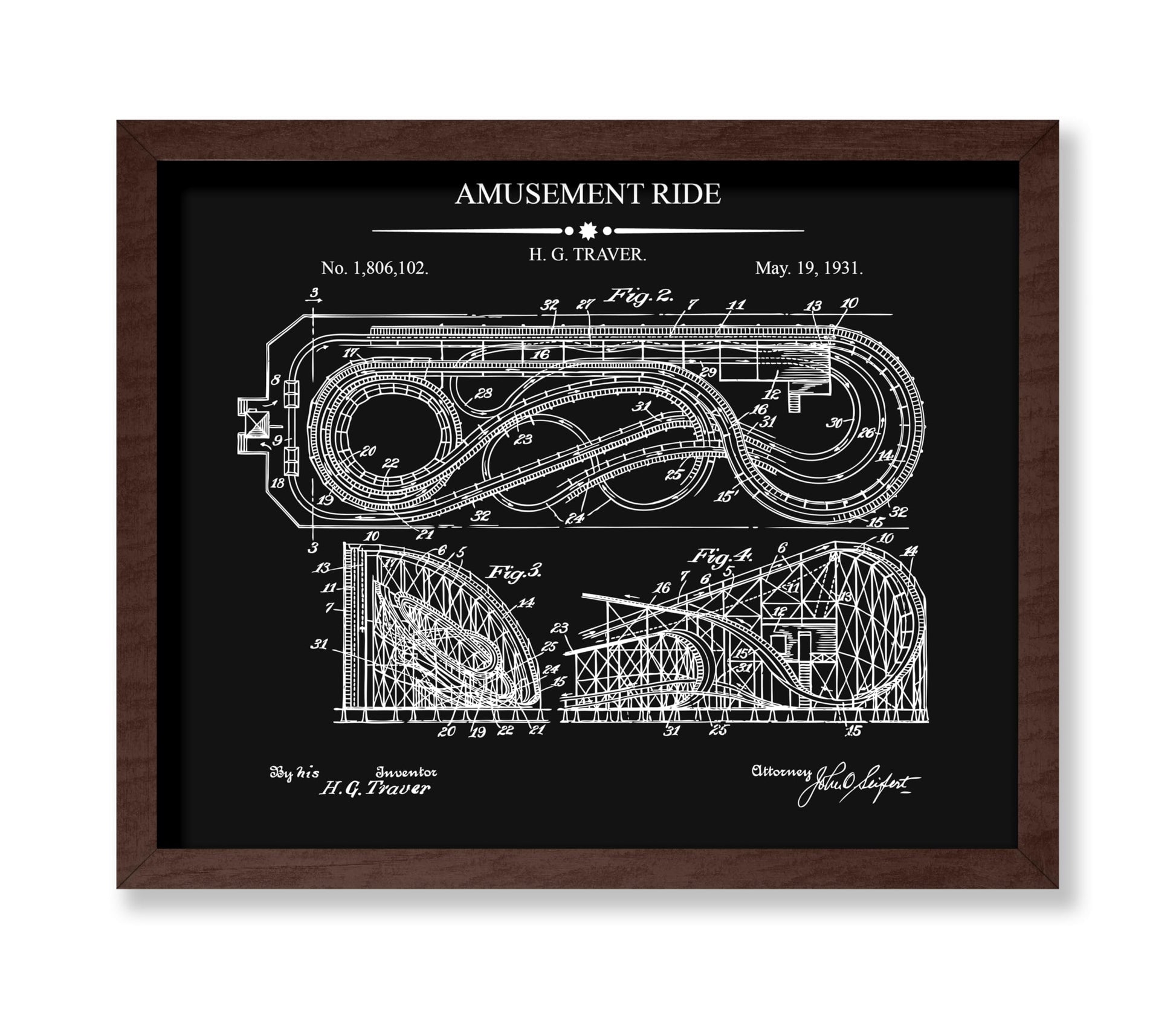 Roller Coaster Blueprint No3