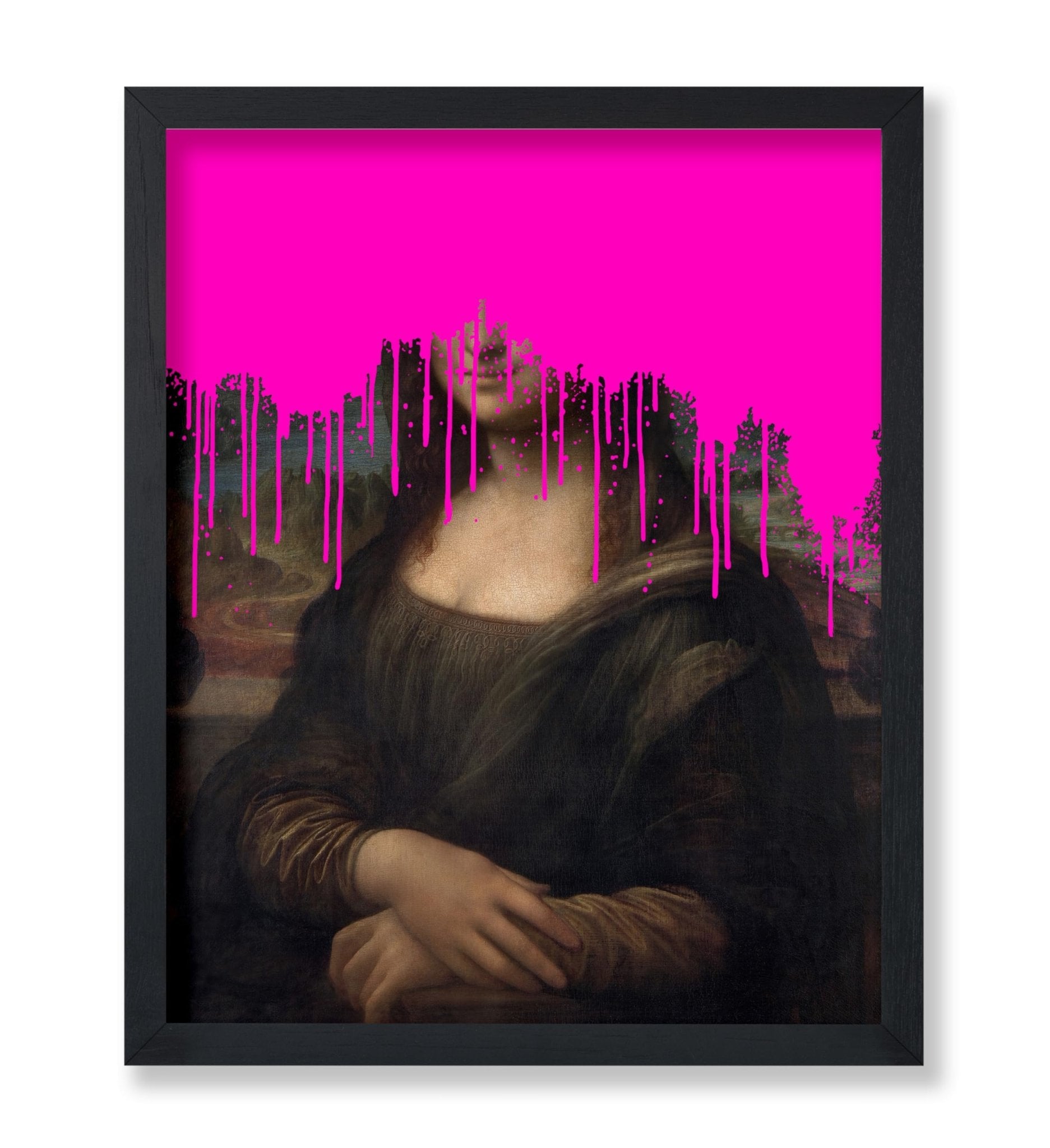 Altered Portrait of Mona Lisa No4
