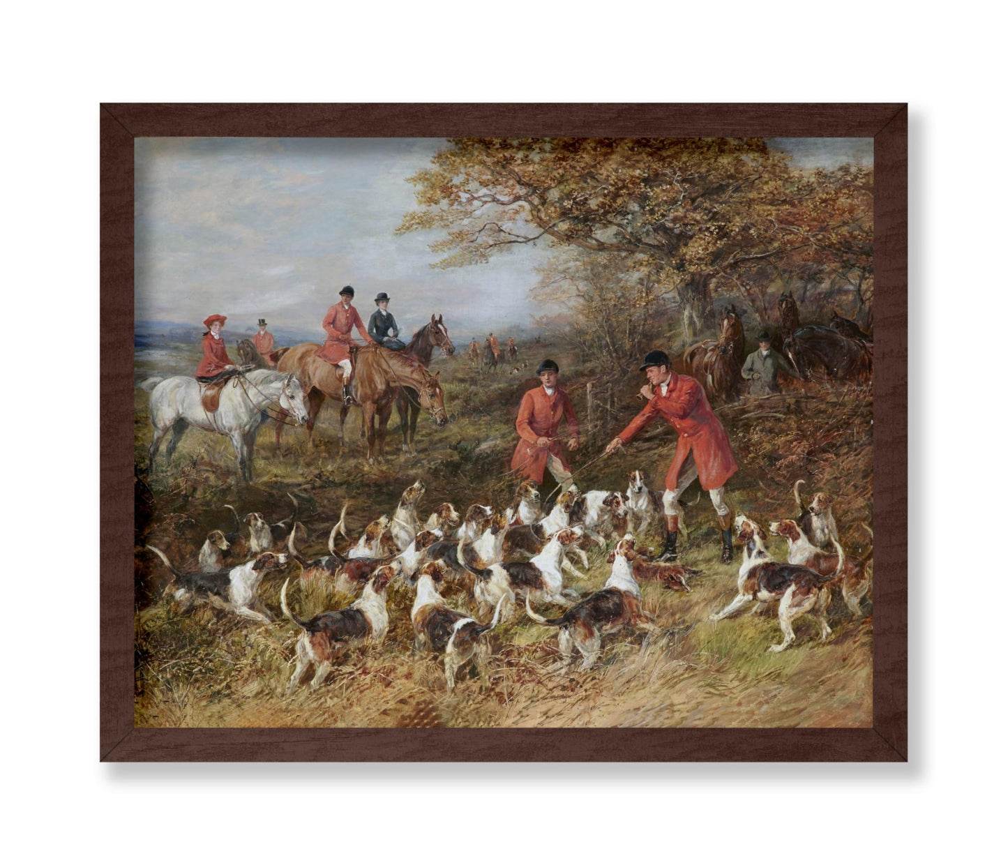 Heywood Hardy - Hunters and Hounds