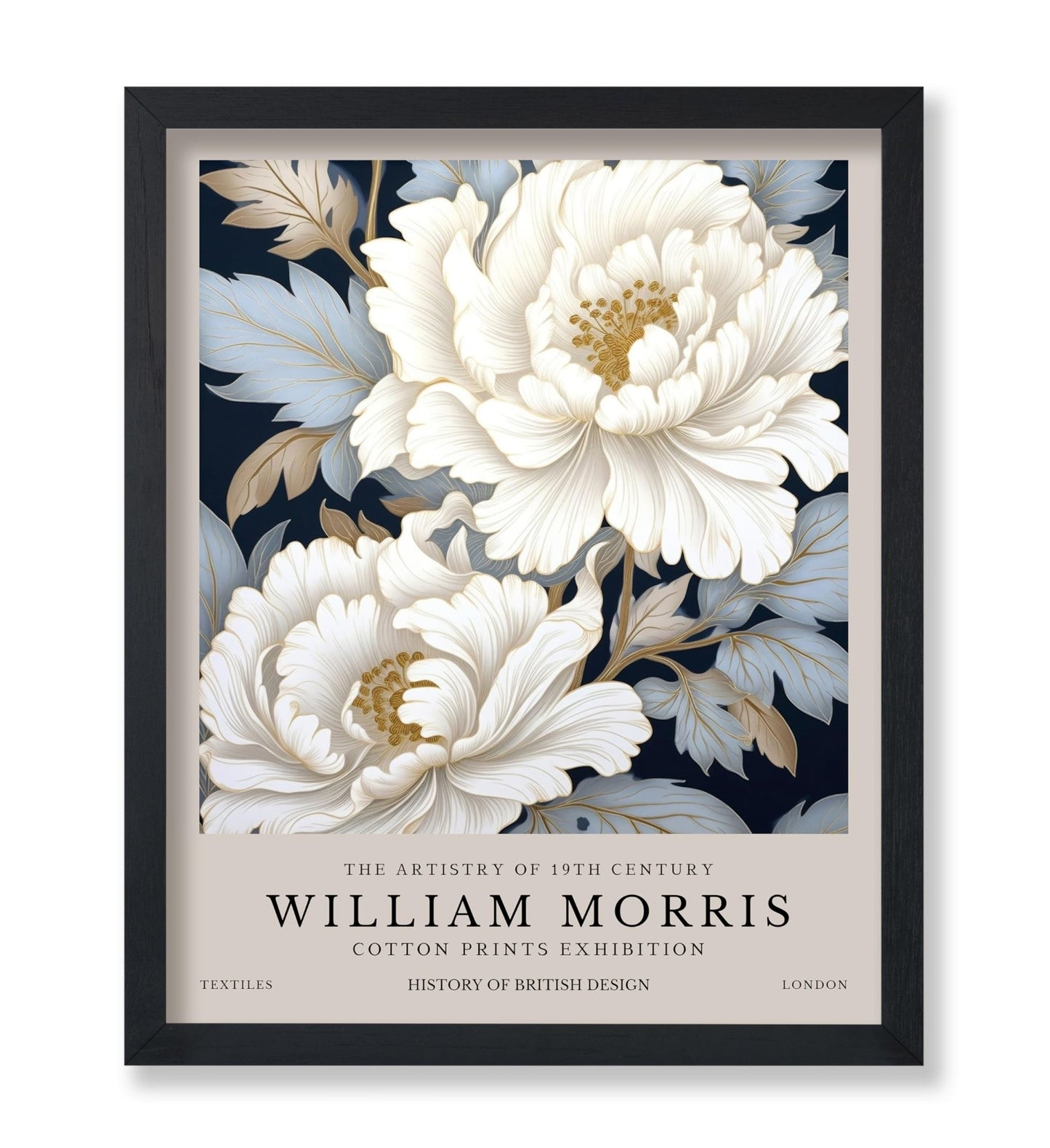 William Morris - Peonies No3