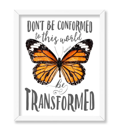 Don't be Conformed