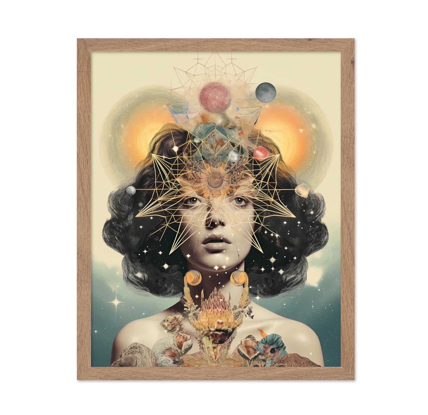 Trippy Woman Portrait No5