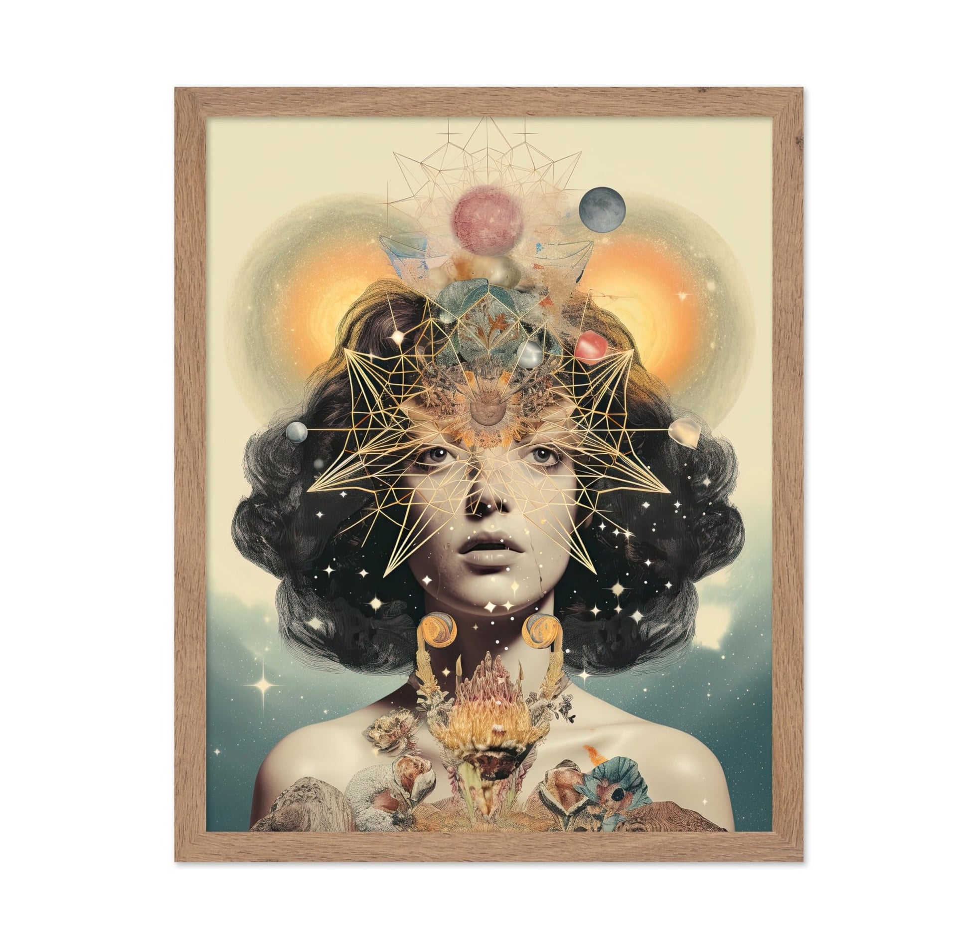 Trippy Woman Portrait No5