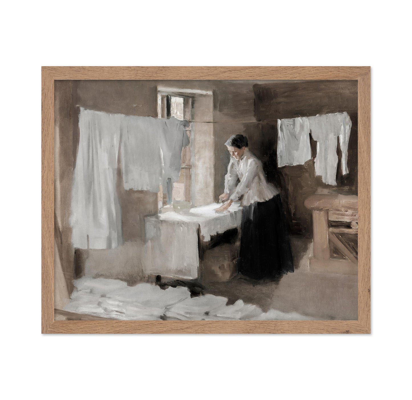 Woman Ironing, Study for the Washerwomen