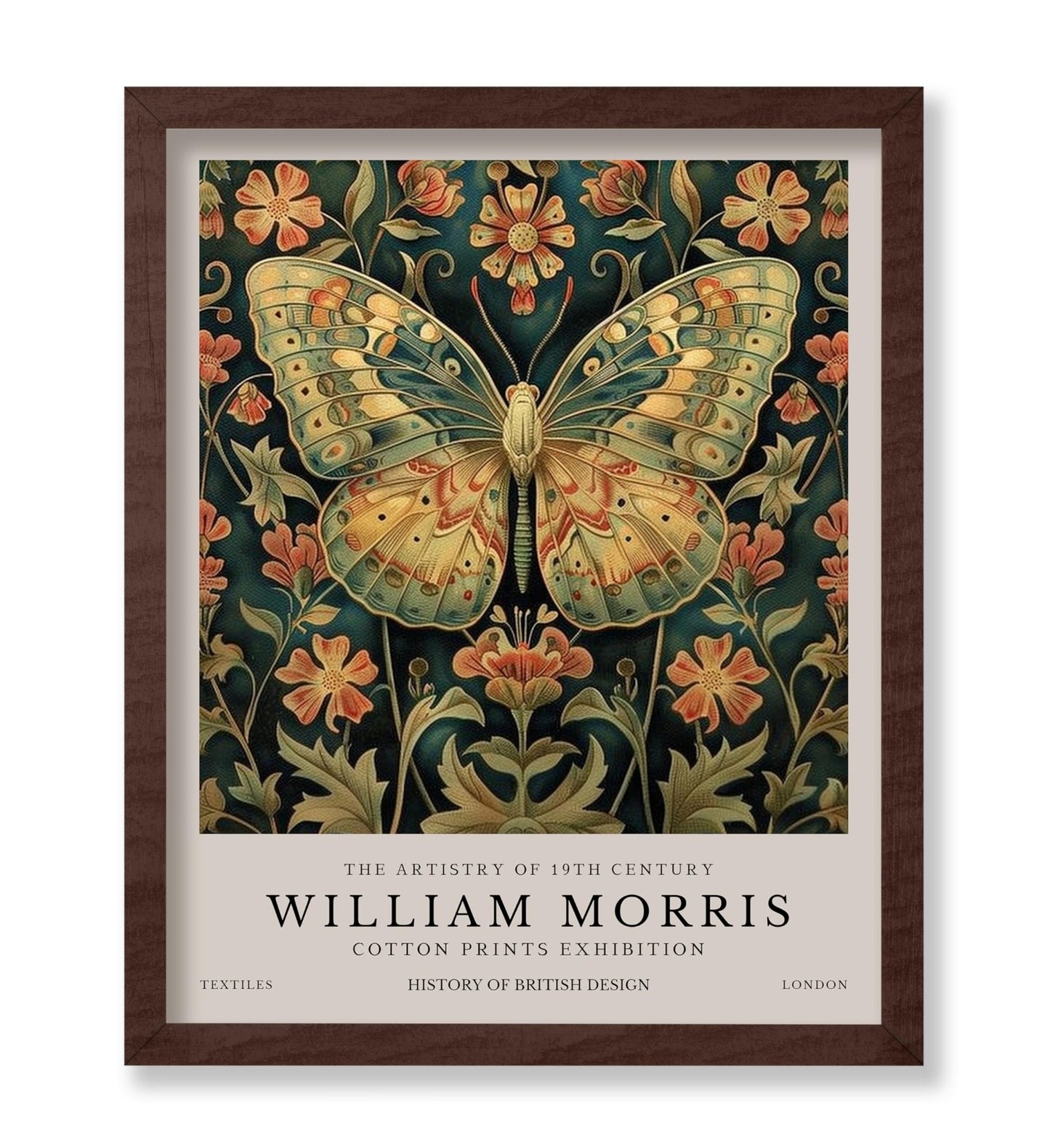 William Morris - Butterfly No4