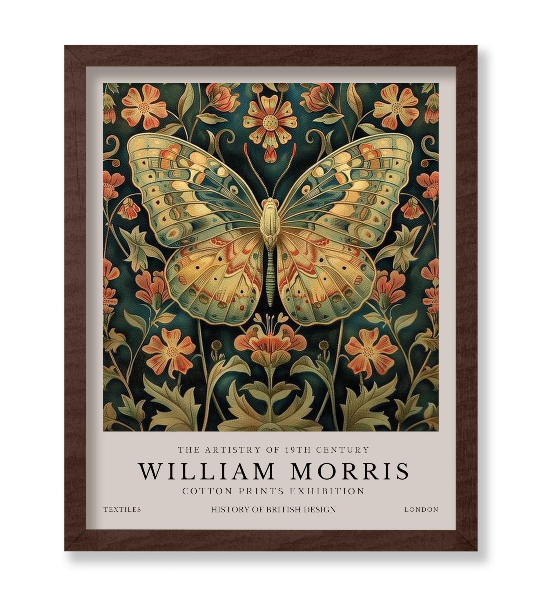 William Morris - Butterfly No4