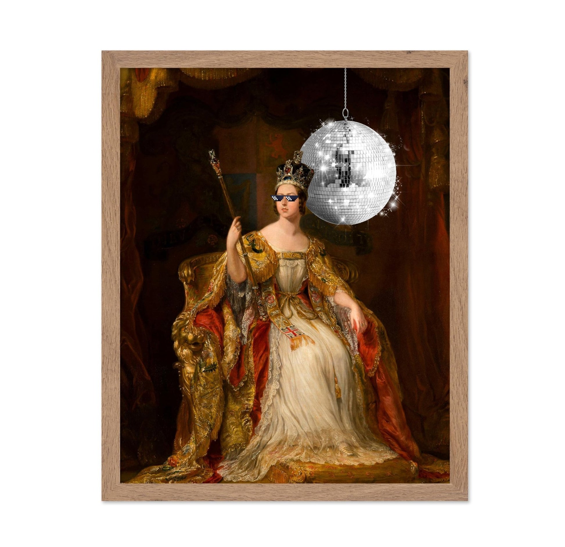 Coronation of Queen Altered