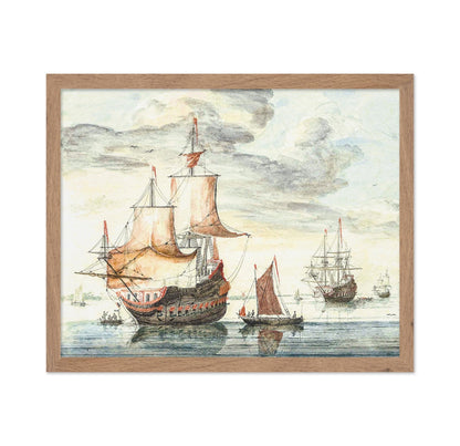 Ships on A Calm Sea