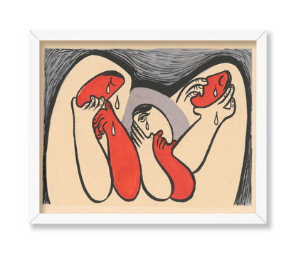 Mikulas Galanda - Crying Women